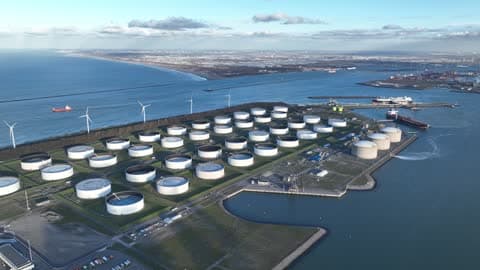 Industrial petroleum infrastructure